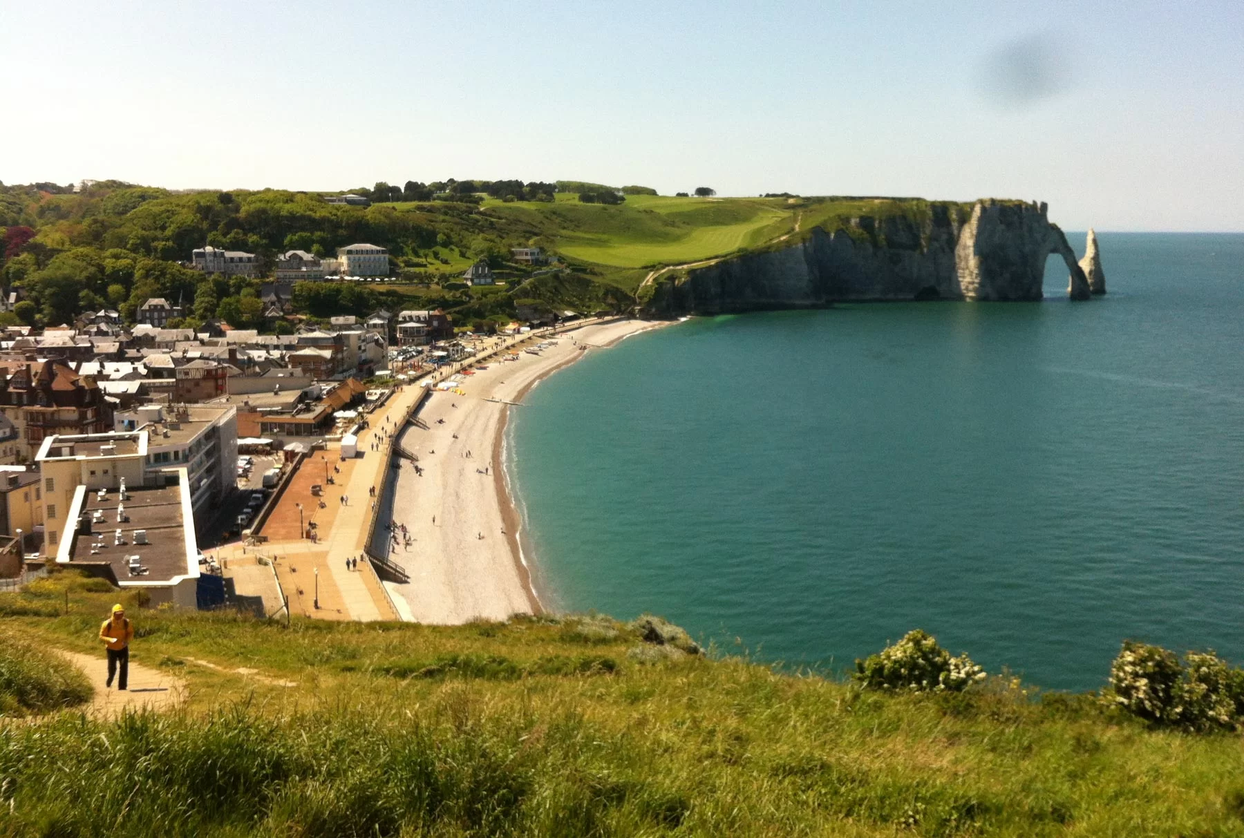 The Alabaster coast in Normandy